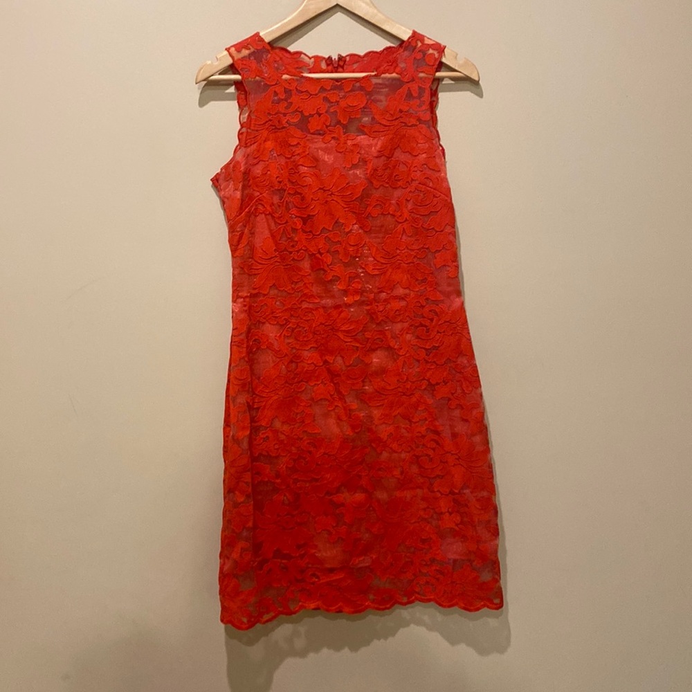 Gianni Bini lace overlay dress